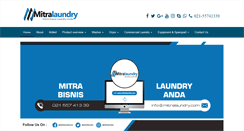 Desktop Screenshot of mitralaundry.com